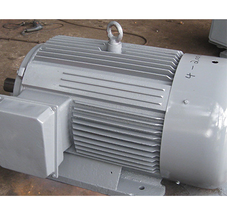 检修后的电动机